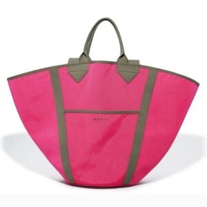 Rothy's Pink and Olive Tote Bag